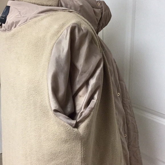 Beige Puffer Coat - Picture 8 of 12